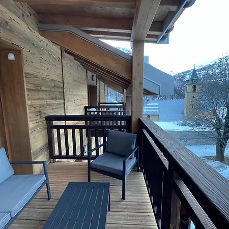 아파트 Sublime Duplex De Gamme Neuf Avec Sauna - 10 Personnes Saint-Sorlin-dʼArves