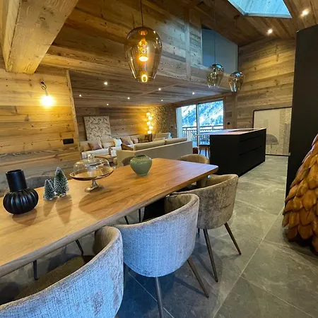 Apartamento Sublime Duplex De Gamme Neuf Avec Sauna - 10 Personnes Saint-Sorlin-dʼArves