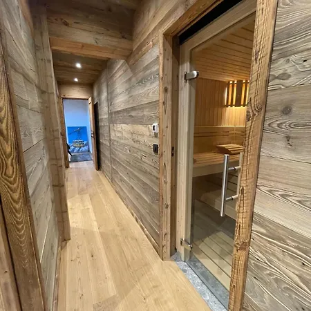 Sublime Duplex De Gamme Neuf Avec Sauna - 10 Personnes 아파트 Saint-Sorlin-dʼArves